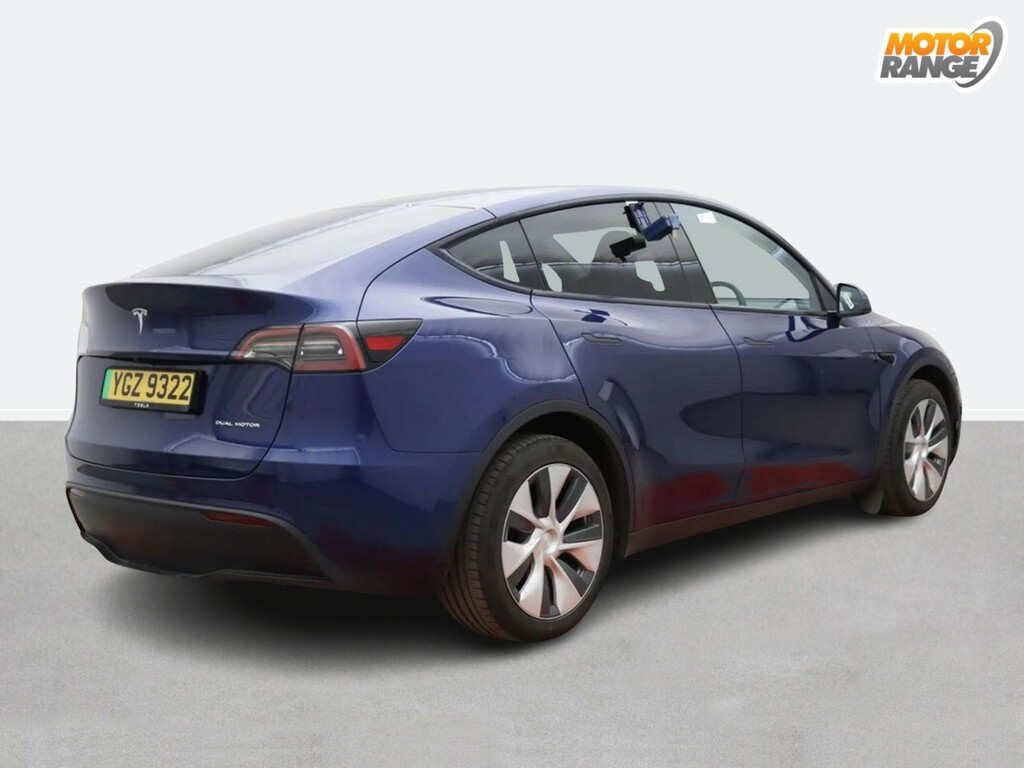 Tesla Model Y Long Range Awd Blue #4