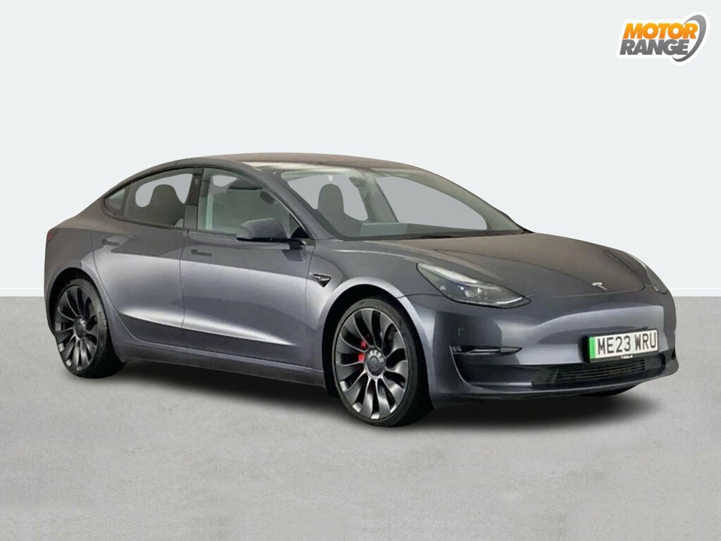 Tesla Model 3 Performance Awd Performance Upgrade Grey