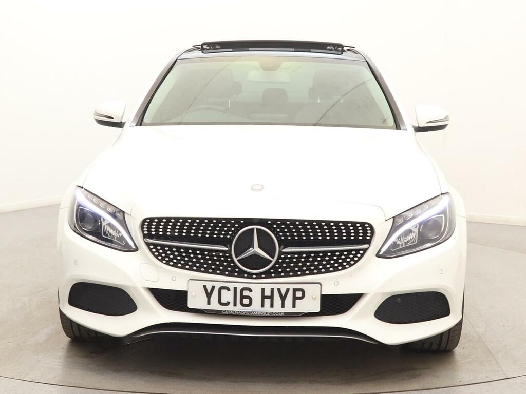Mercedes-Benz C Class C250d Sport Premium White #2