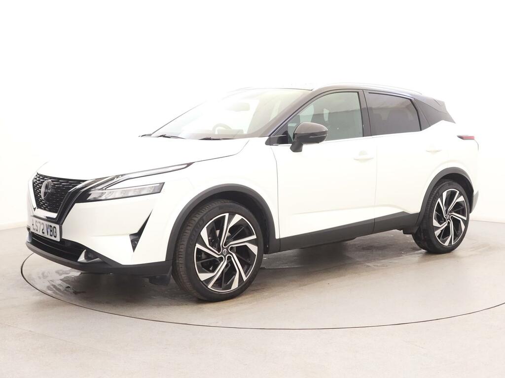 Nissan Qashqai 1.3 Dig-t Mh 158 Tekna 4Wd Xtronic White #3