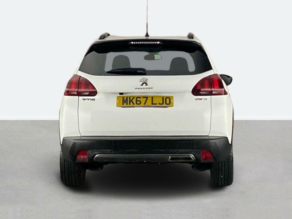 Peugeot 2008 1.2 Puretech 110 Gt Line White #4