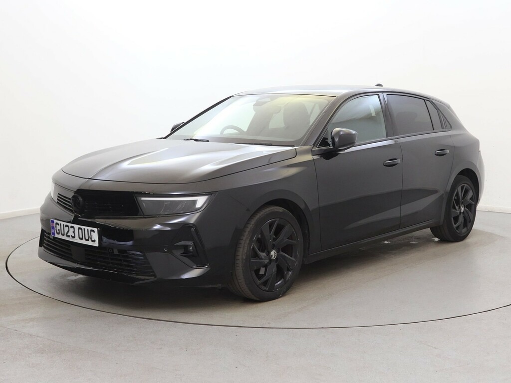 Vauxhall Astra 1.2 Turbo 130 Gs GU23OUC Black #3
