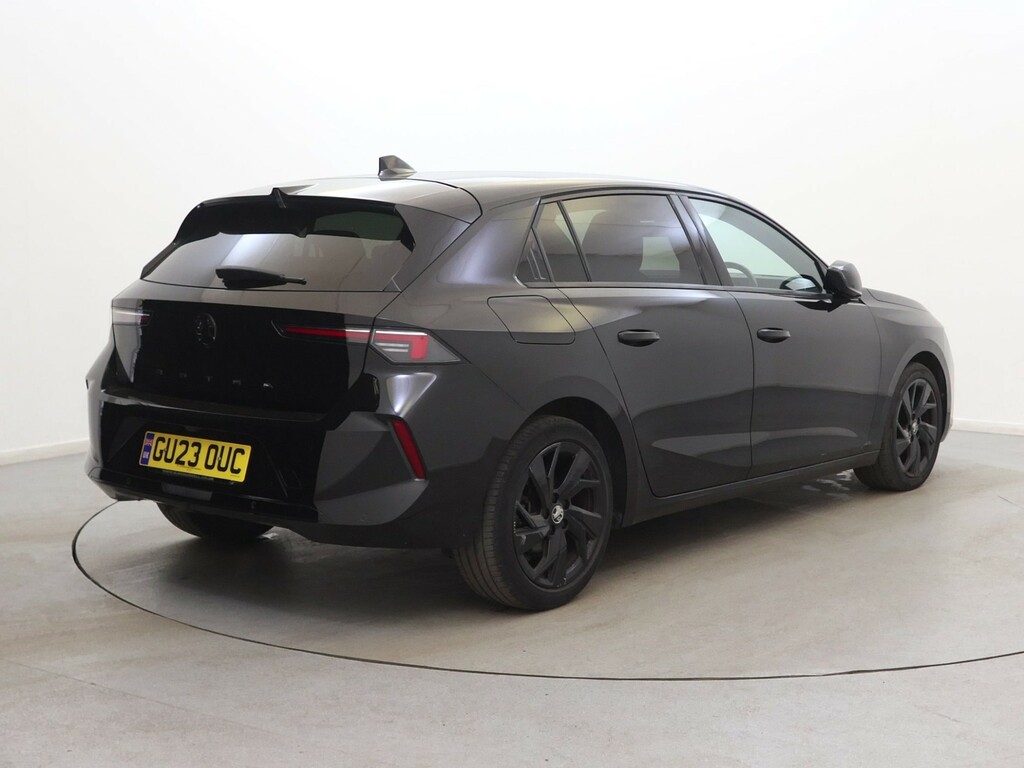 Vauxhall Astra 1.2 Turbo 130 Gs GU23OUC Black #5