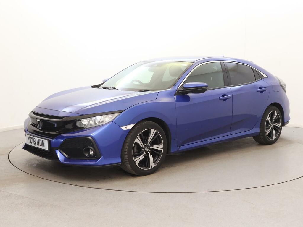 Honda Civic 1.0 Vtec Turbo 126 Sr Cvt Blue #3