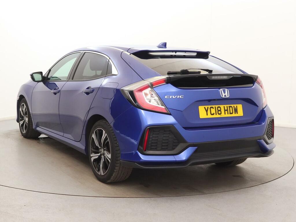Honda Civic Civic Sr Vtec Cvt Black #7