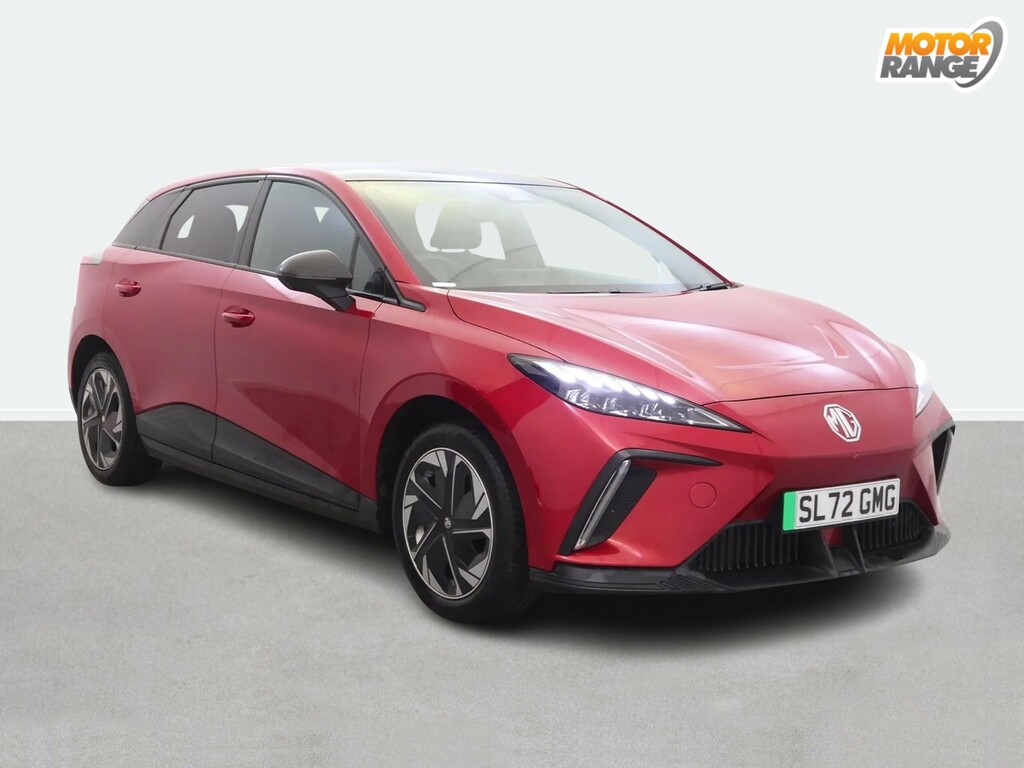 MG MG4 150Kw Trophy Ev Long Range 64Kwh Red