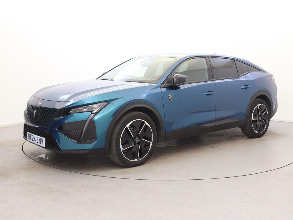 Peugeot 408 Hatchback Blue #3