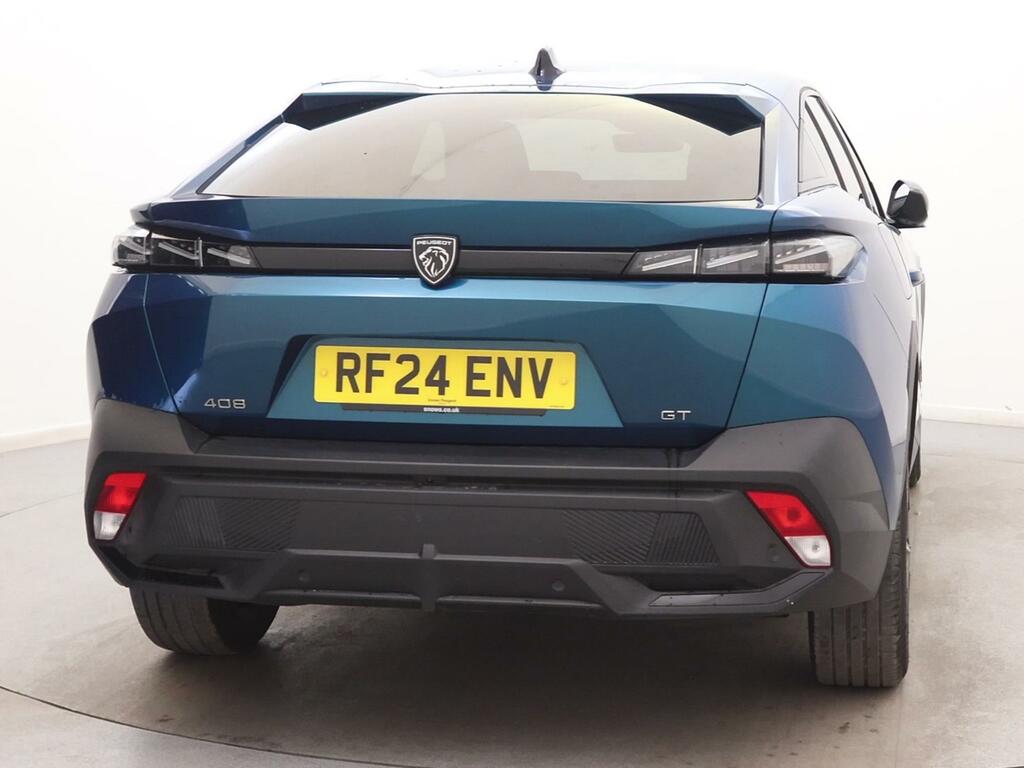 Peugeot 408 Hatchback Blue #6
