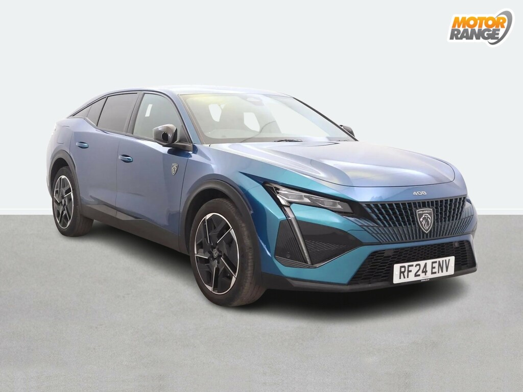 Peugeot 408 Hatchback Blue #1