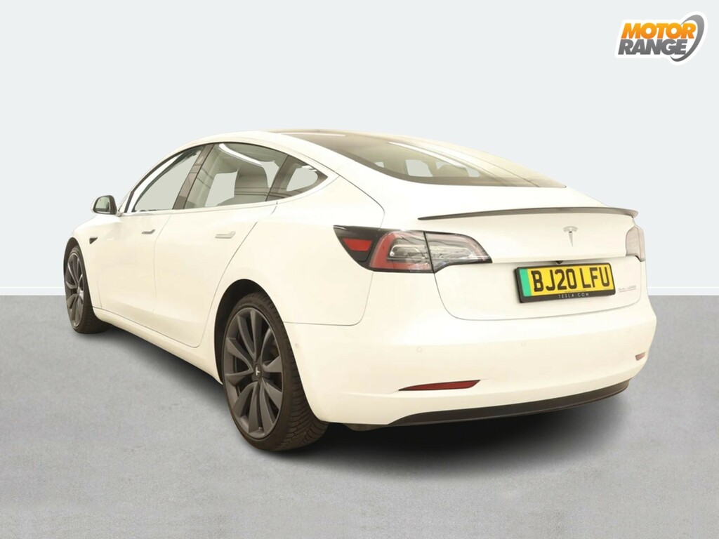 Tesla Model 3 Performance Awd Performance Upgrade White #3