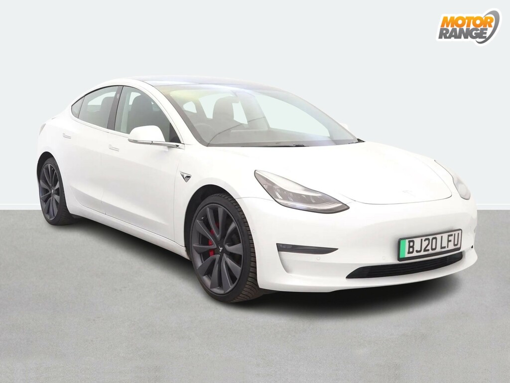 Tesla Model 3 Performance Awd Performance Upgrade White