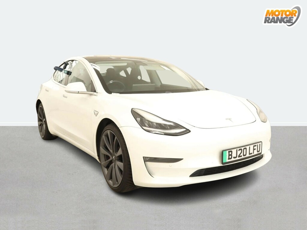Tesla Model 3 Performance Awd Performance Upgrade White