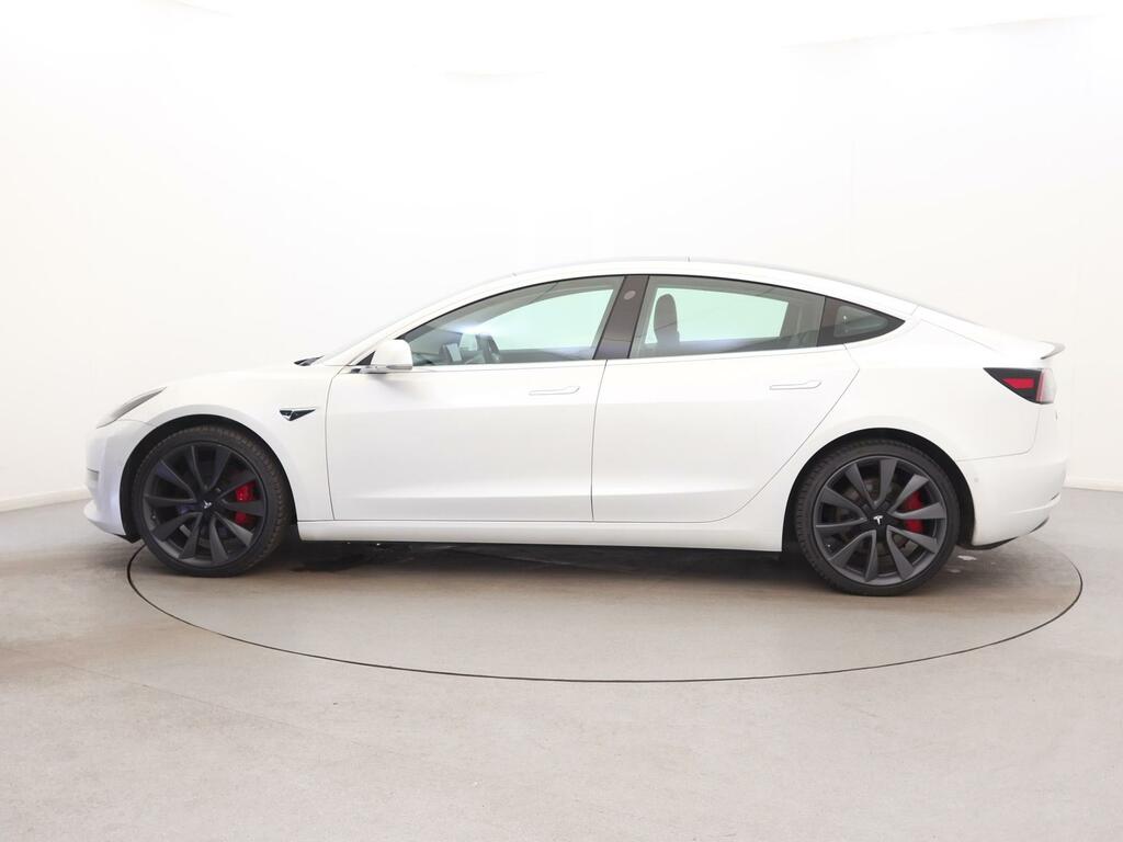 Tesla Model 3 Performance Awd Performance Upgrade White #4