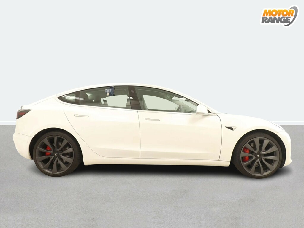 Tesla Model 3 Performance Awd Performance Upgrade White #5