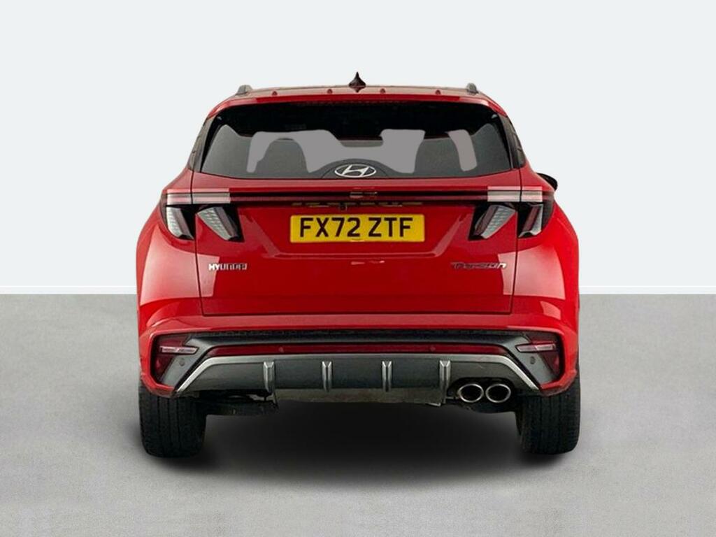 Hyundai Tucson 1.6 Tgdi 48V Mhd N Line 2Wd Dct Red #4