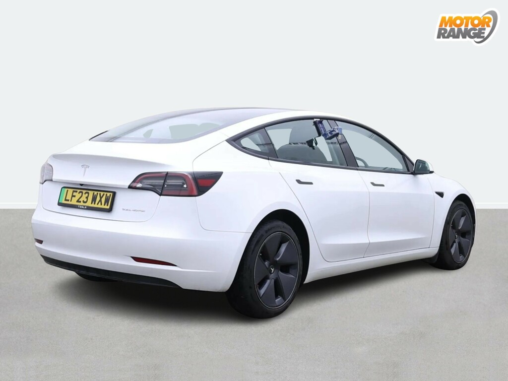 Tesla Model 3 Long Range Awd White #4