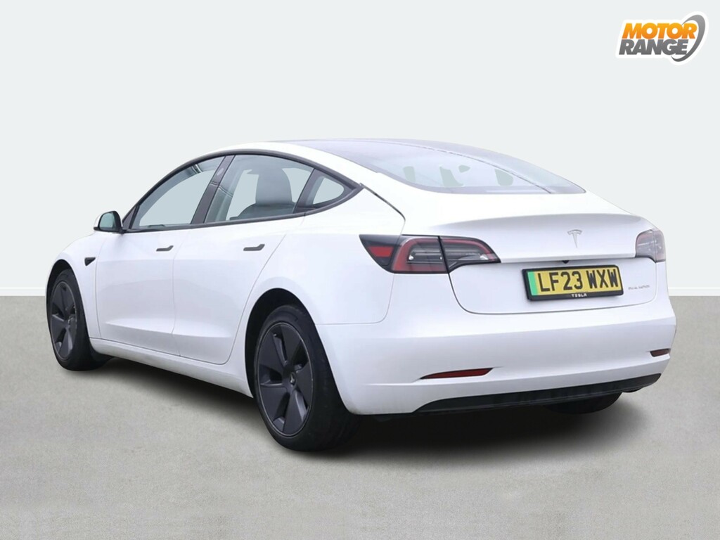 Tesla Model 3 Long Range Awd White #3