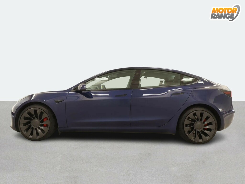 Tesla Model 3 Performance Awd Performance Upgrade Blue #6