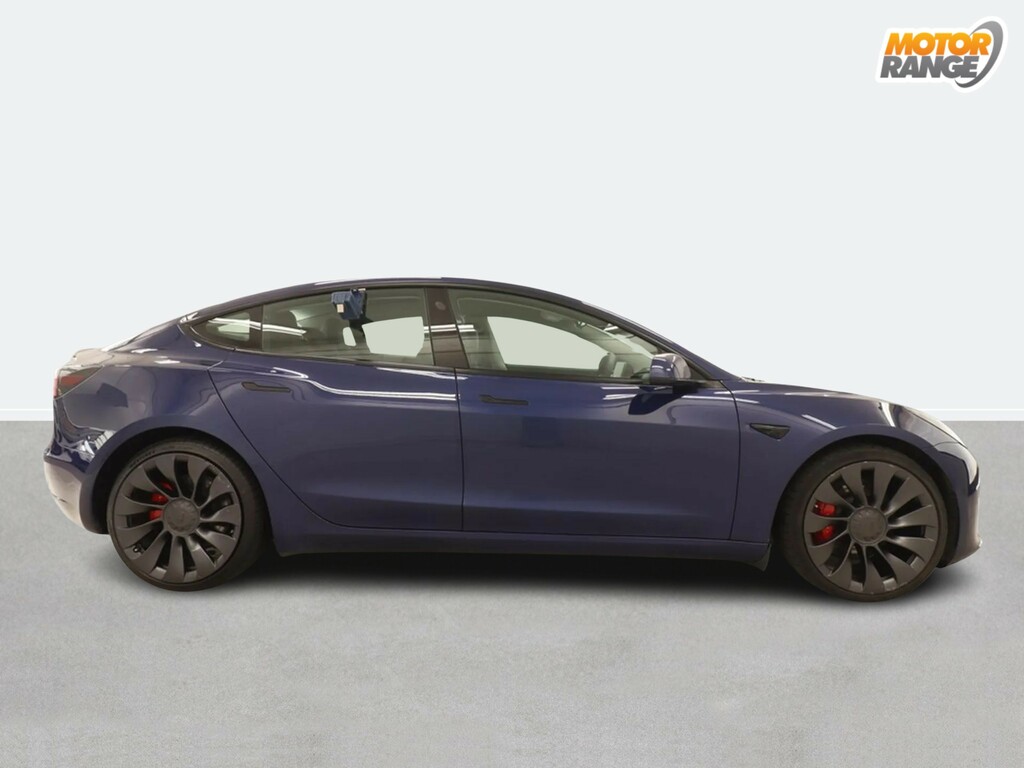 Tesla Model 3 Performance Awd Performance Upgrade Blue #5