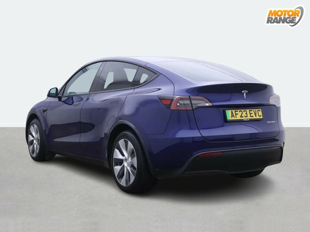 Tesla Model Y Long Range Awd Blue #3