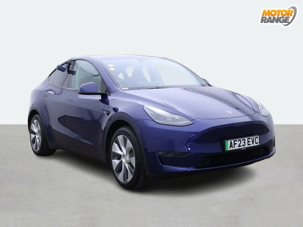 Tesla Model Y Long Range Awd Blue