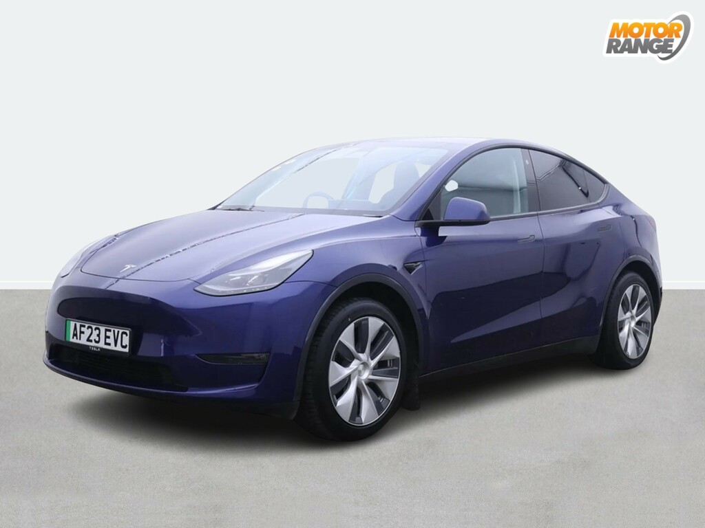 Tesla Model Y Long Range Awd Blue #2