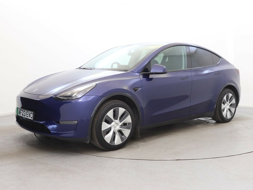 Tesla Model Y Long Range Awd Blue #3