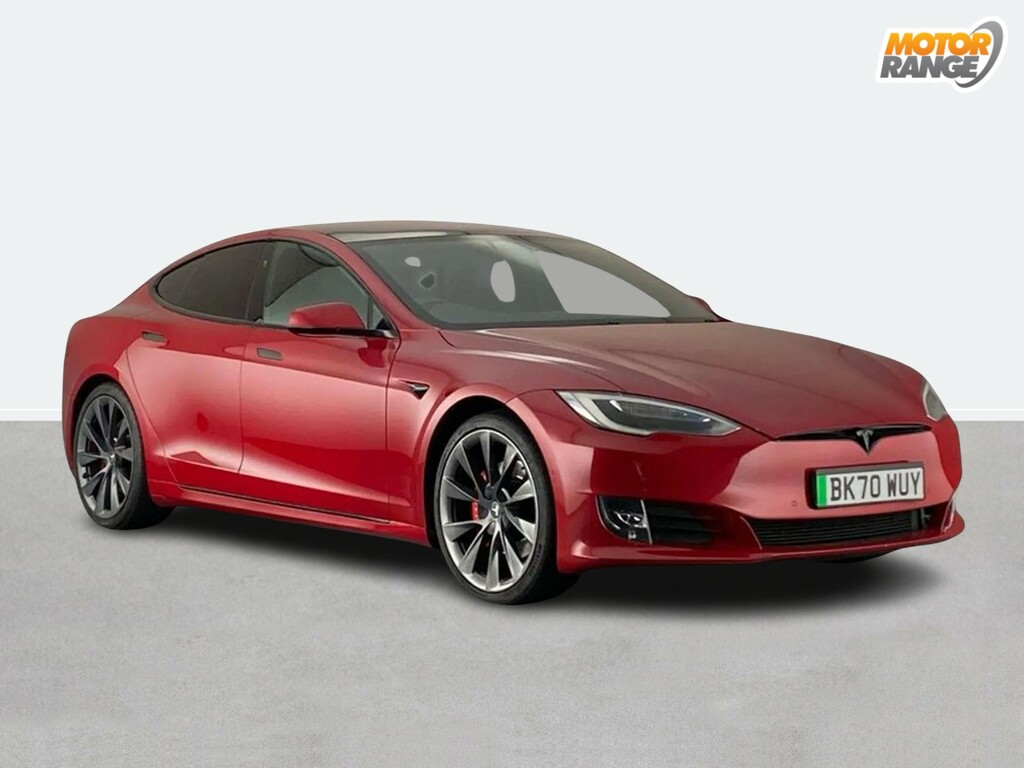 Tesla Model S Performance Ludicrous Awd Red