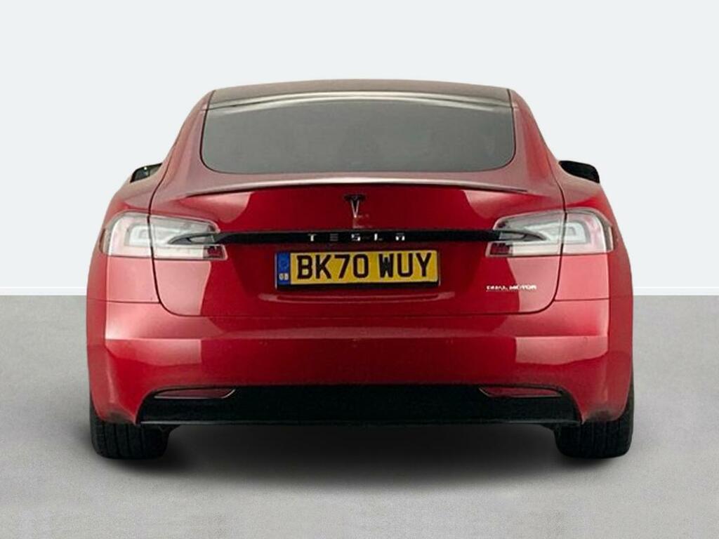 Tesla Model S Performance Ludicrous Awd Red #4