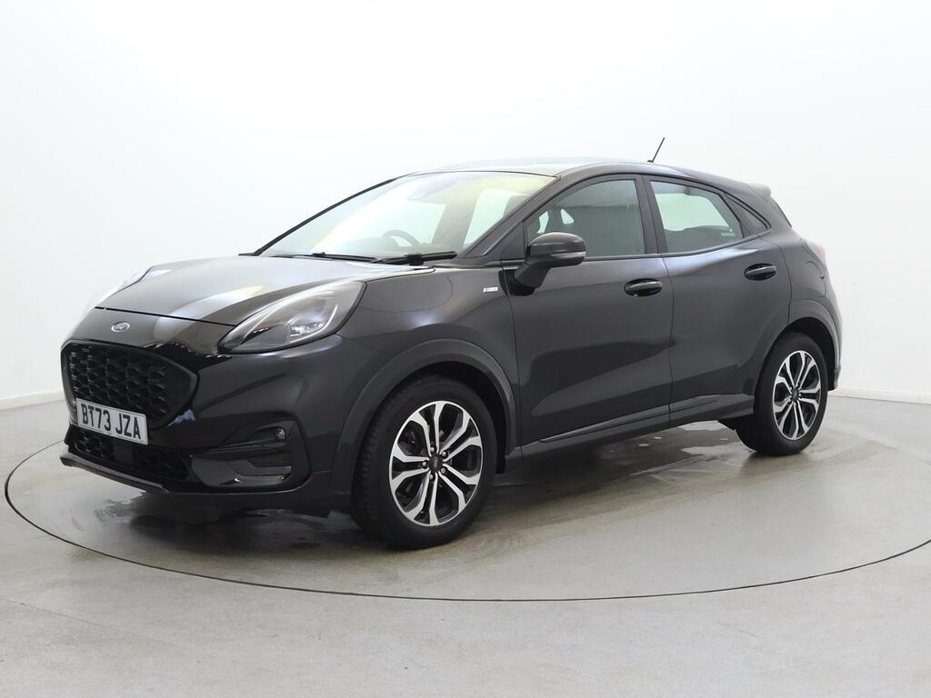 Ford Puma 1.0 Ecoboost Hybrid Mhev St-line BT73JZA Black #3