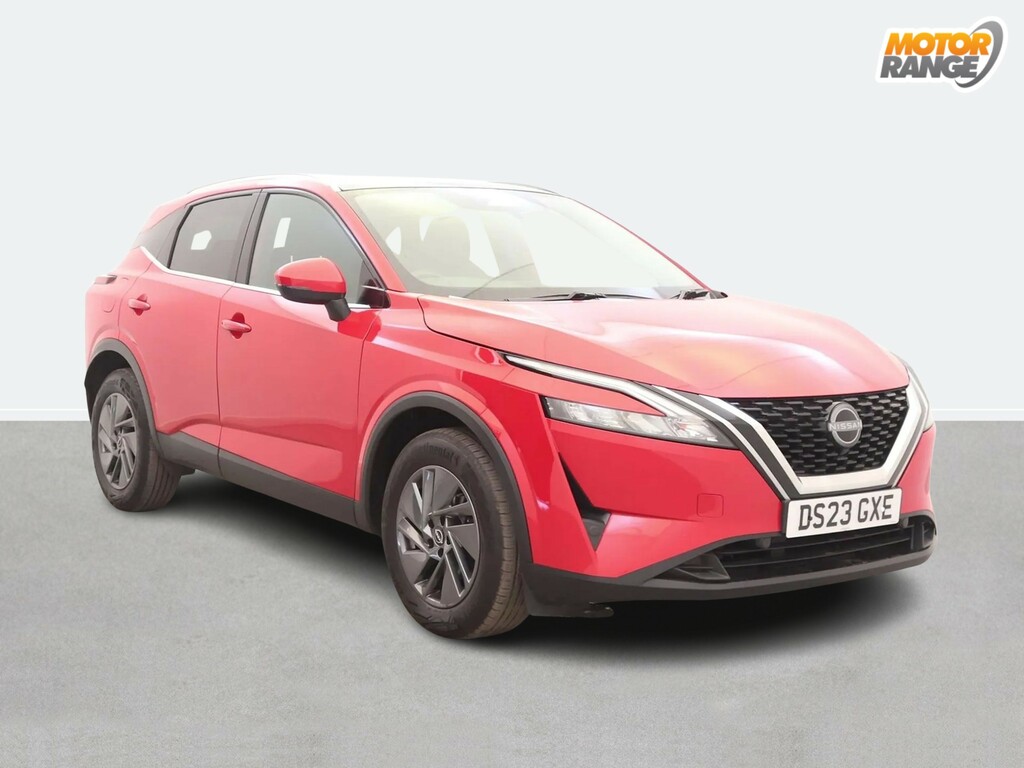 Nissan Qashqai 1.3 Dig-t Mh 158 Acenta Premium Xtronic Red