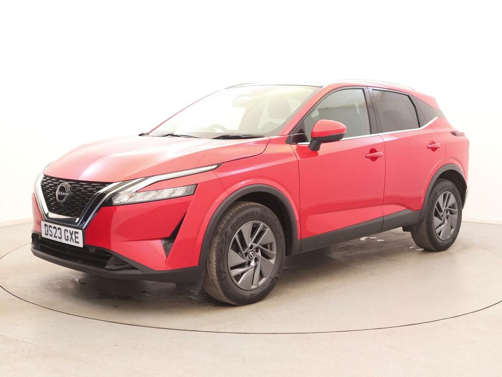 Nissan Qashqai 1.3 Dig-t Mh 158 Acenta Premium Xtronic DS23GXE Red #3
