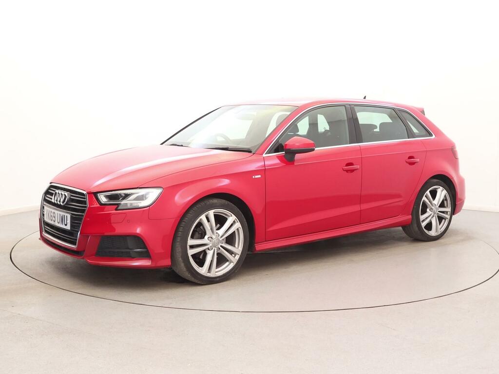 Audi A3 35 Tfsi S Line S Tronic YK69UWU Red #3