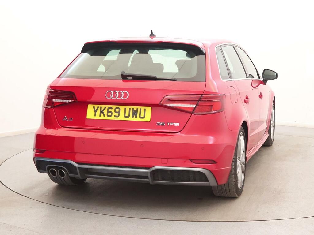 Audi A3 35 Tfsi S Line S Tronic YK69UWU Red #6