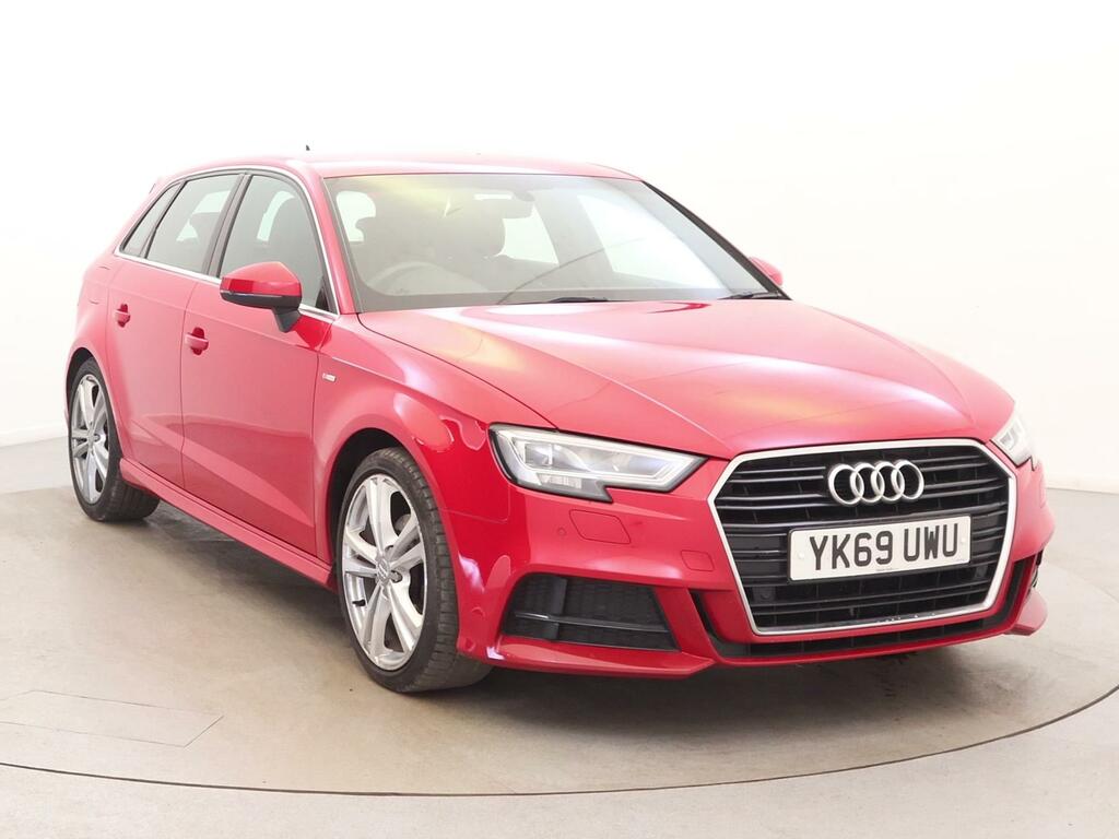 Audi A3 35 Tfsi S Line S Tronic YK69UWU Red