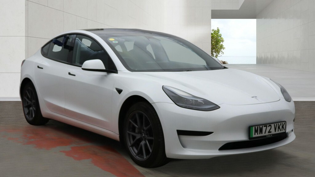 Tesla Model 3 Rwd 4dr Auto White