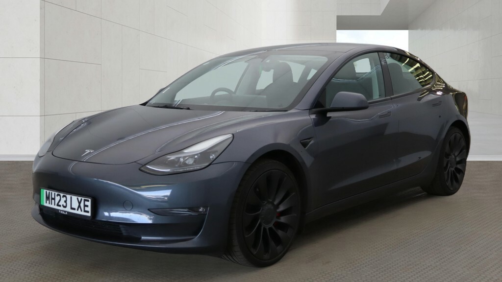 Tesla Model 3 Performance Awd Performance Upgrade Grey #2