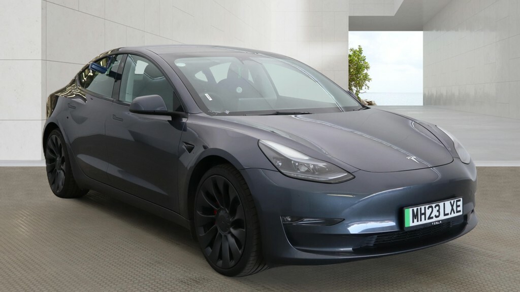 Tesla Model 3 Performance Awd Performance Upgrade Grey