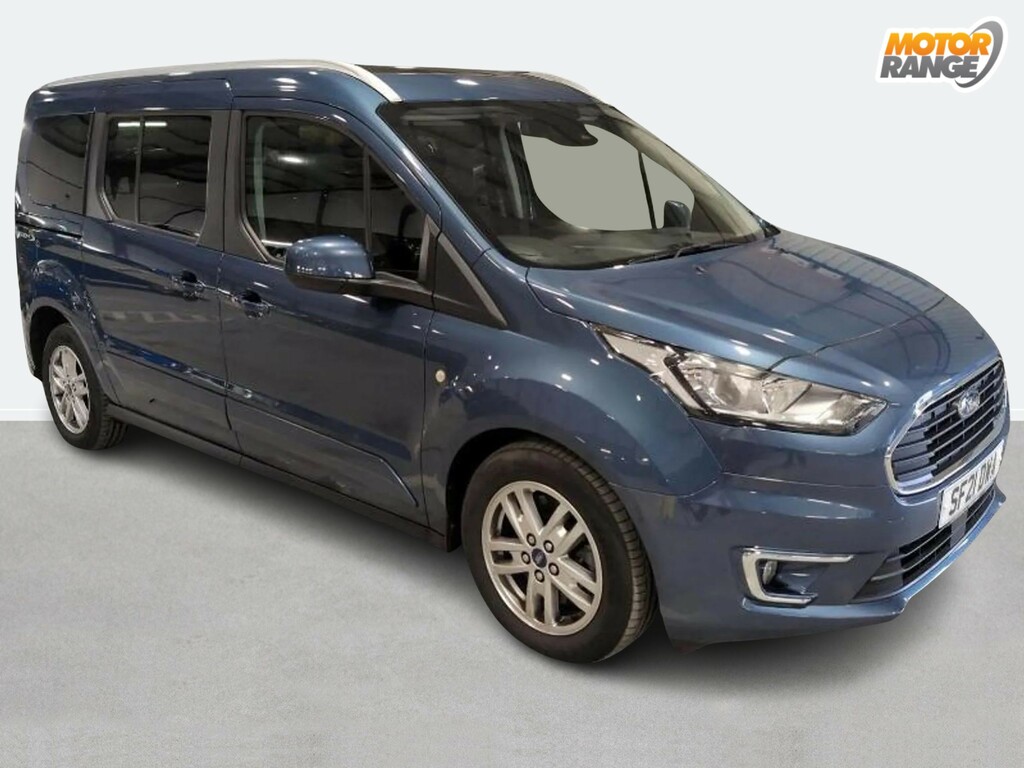 Ford Grand Tourneo Connect 1.5 Ecoblue 120 Titanium Powershift Wheel Chai Blue