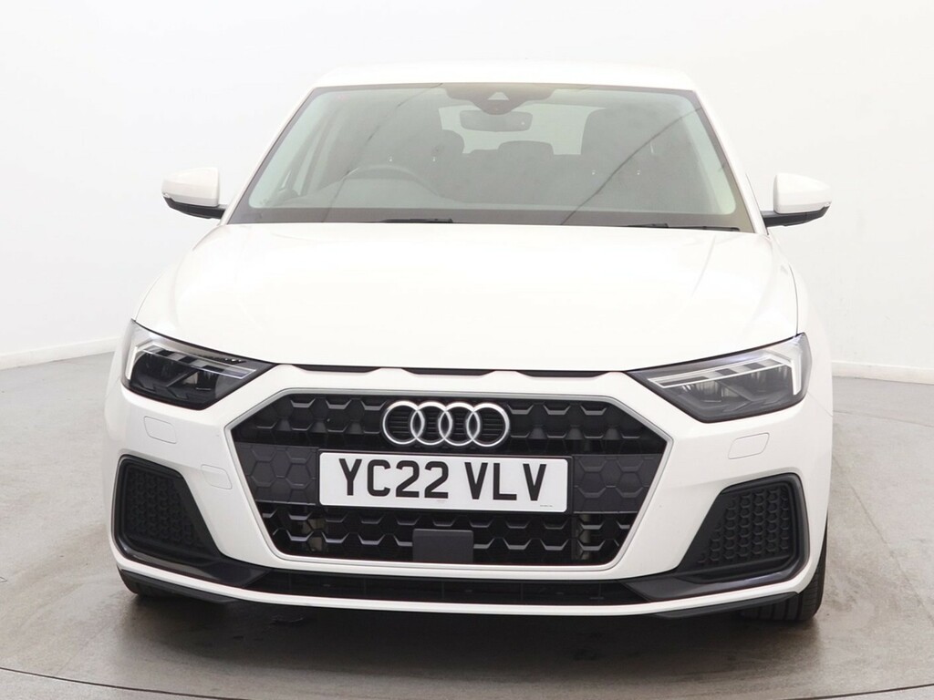 Audi A1 25 Tfsi Sport YC22VLV White #2
