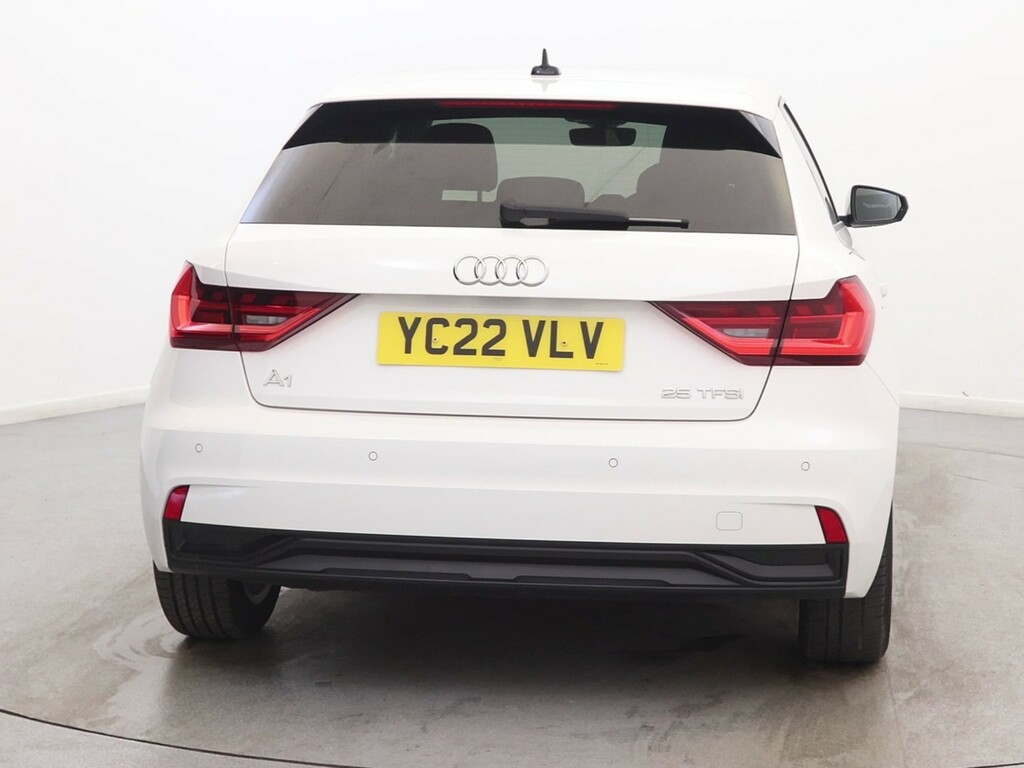 Audi A1 25 Tfsi Sport YC22VLV White #6