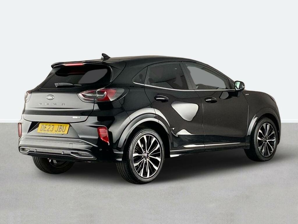 Ford Puma 1.0 Ecoboost Hybr Mhev 155 St-line Vignale Dct Black #3