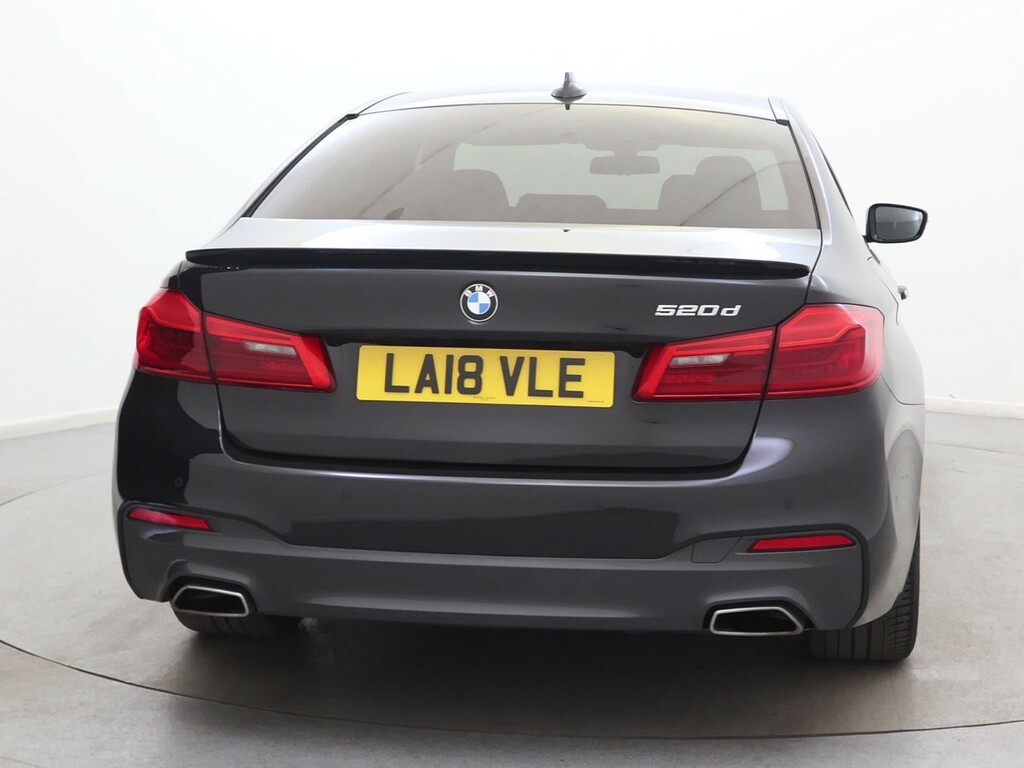 BMW 5 Series 520D M Sport Black #6