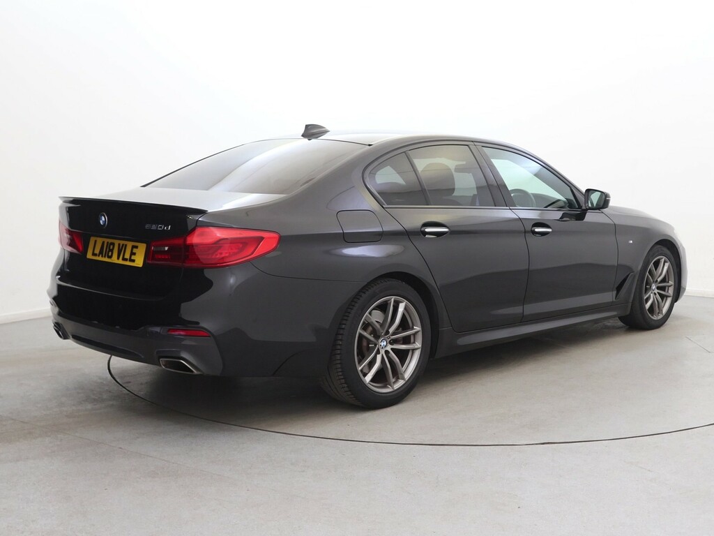 BMW 5 Series 520D M Sport Black #5