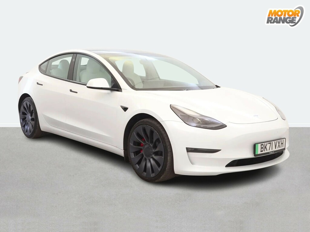 Tesla Model 3 Performance Awd Performance Upgrade White