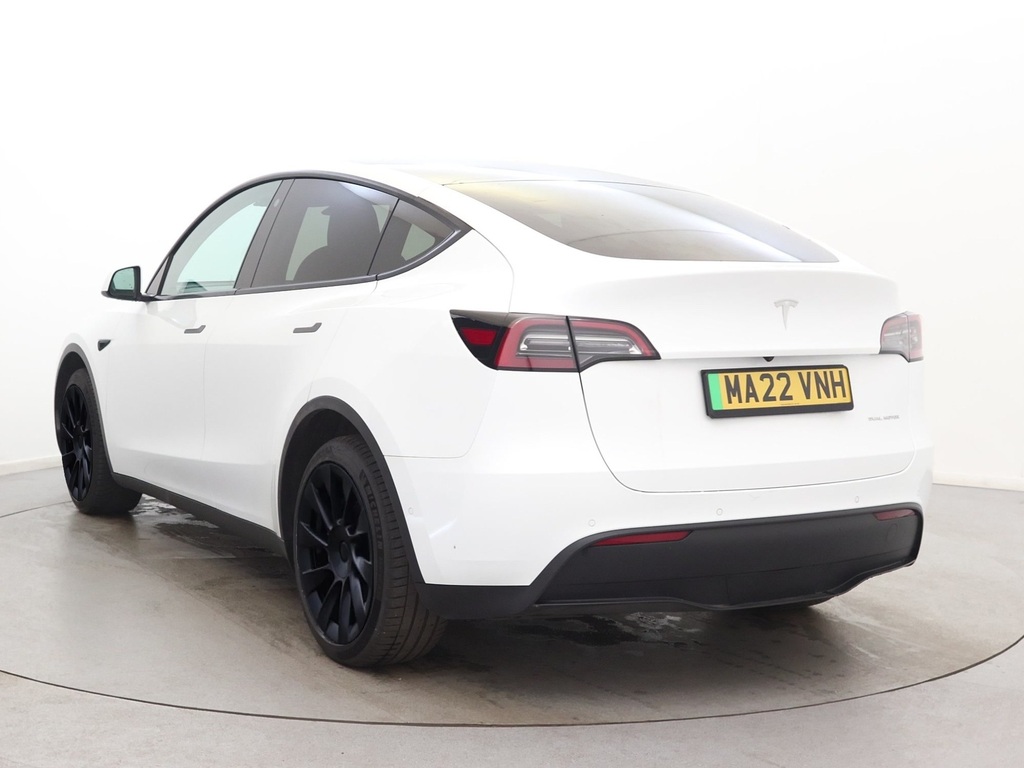 Tesla Model Y Long Range Awd White #5