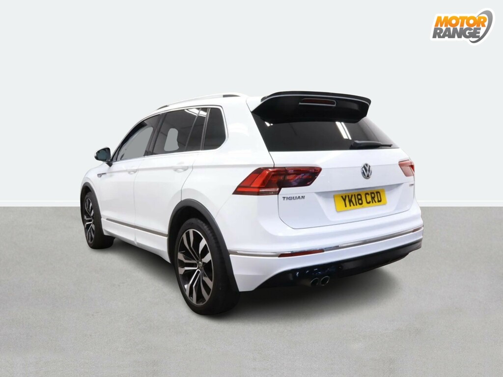 Volkswagen Tiguan 2.0 Tdi 150 4Motion R-line Dsg White #3