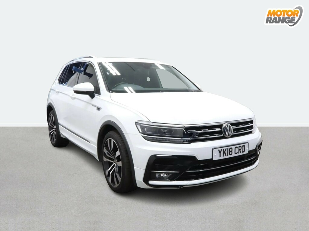 Volkswagen Tiguan 2.0 Tdi 150 4Motion R-line Dsg White