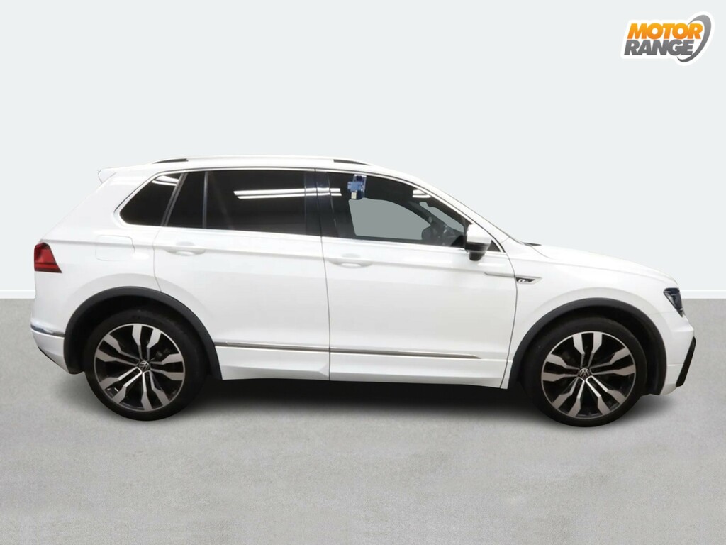 Volkswagen Tiguan 2.0 Tdi 150 4Motion R-line Dsg White #5
