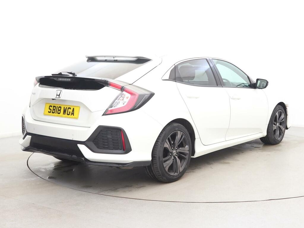 Honda Civic 1.0 Vtec Turbo Sr White #5